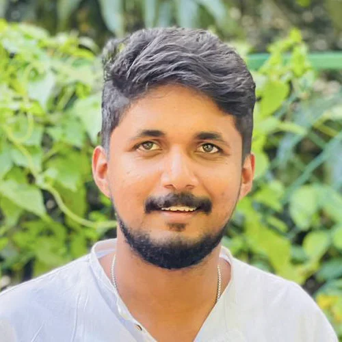 Faisal, a student at Calicut Trading Institute