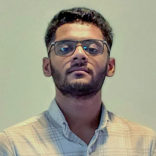 Irfan Hashim, a student at Calicut Trading Institute